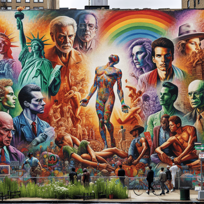 Per comprendere appieno l'importanza del lavoro di Haring, è essenziale considerare il contesto in cui ha operato. Negli anni '80, New York era un luogo di grande fermento culturale, ma anche di significative tensioni sociali. La crisi dell'AIDS stava iniziando a fare sentire i suoi effetti devastanti, in particolare all'interno della comunità LGBT+ , e l'omofobia era ancora molto diffusa. Nonostante ciò, era anche un periodo di grande creatività e sperimentazione artistica, con figure come Haring e che sfidavano le convenzioni e spingevano i confini dell'arte. Per comprendere appieno l'importanza del lavoro di Haring, è essenziale considerare il contesto in cui ha operato. Negli anni '80, New York era un luogo di grande fermento culturale, ma anche di significative tensioni sociali. La crisi dell'AIDS stava iniziando a fare sentire i suoi effetti devastanti, in particolare all'interno della comunità LGBT+ , e l'omofobia era ancora molto diffusa. Nonostante ciò, era anche un periodo di grande creatività e sperimentazione artistica, con figure come Haring e che sfidavano le convenzioni e spingevano i confini dell'arte.